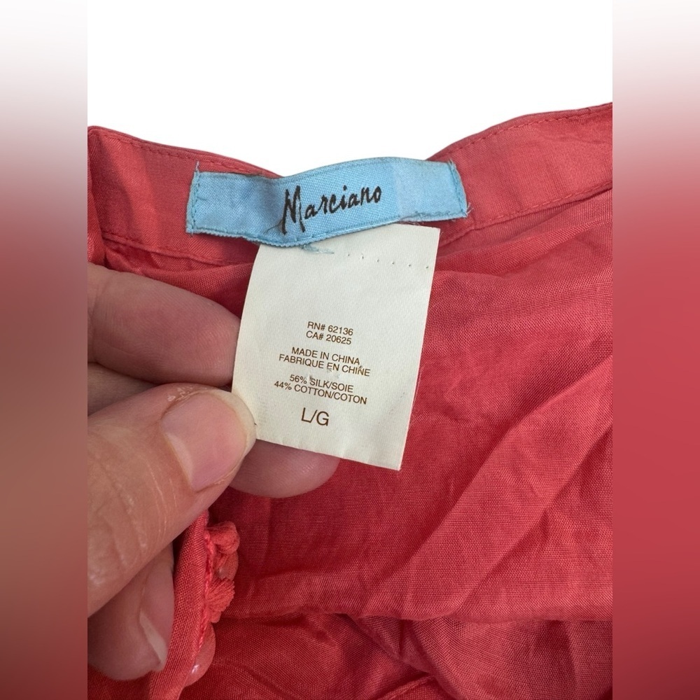 Marciano.  Coral V-Neck Top - Picture 8 of 12